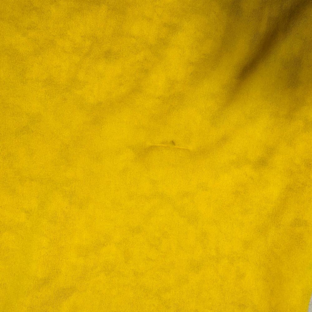 bebe Lace Sequin Tank Top Yellow Women's Large Y2K McBling Floral Clubwear 2000s - Picture 12 of 16
